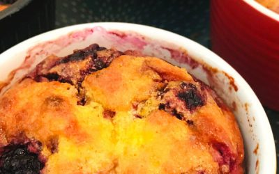 Muffins aux mûres et à l&rsquo;orange (keto ou céto)