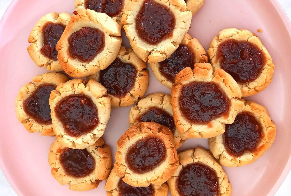 Sablés à la confiture “Thumbprint”