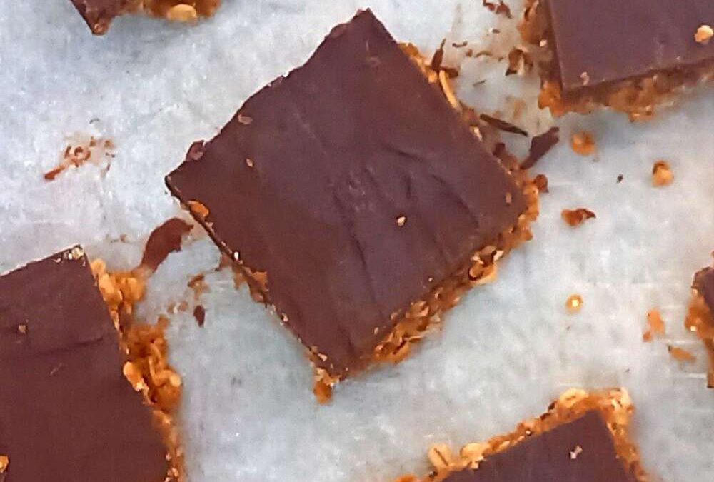 Barre de quinoa et chocolat