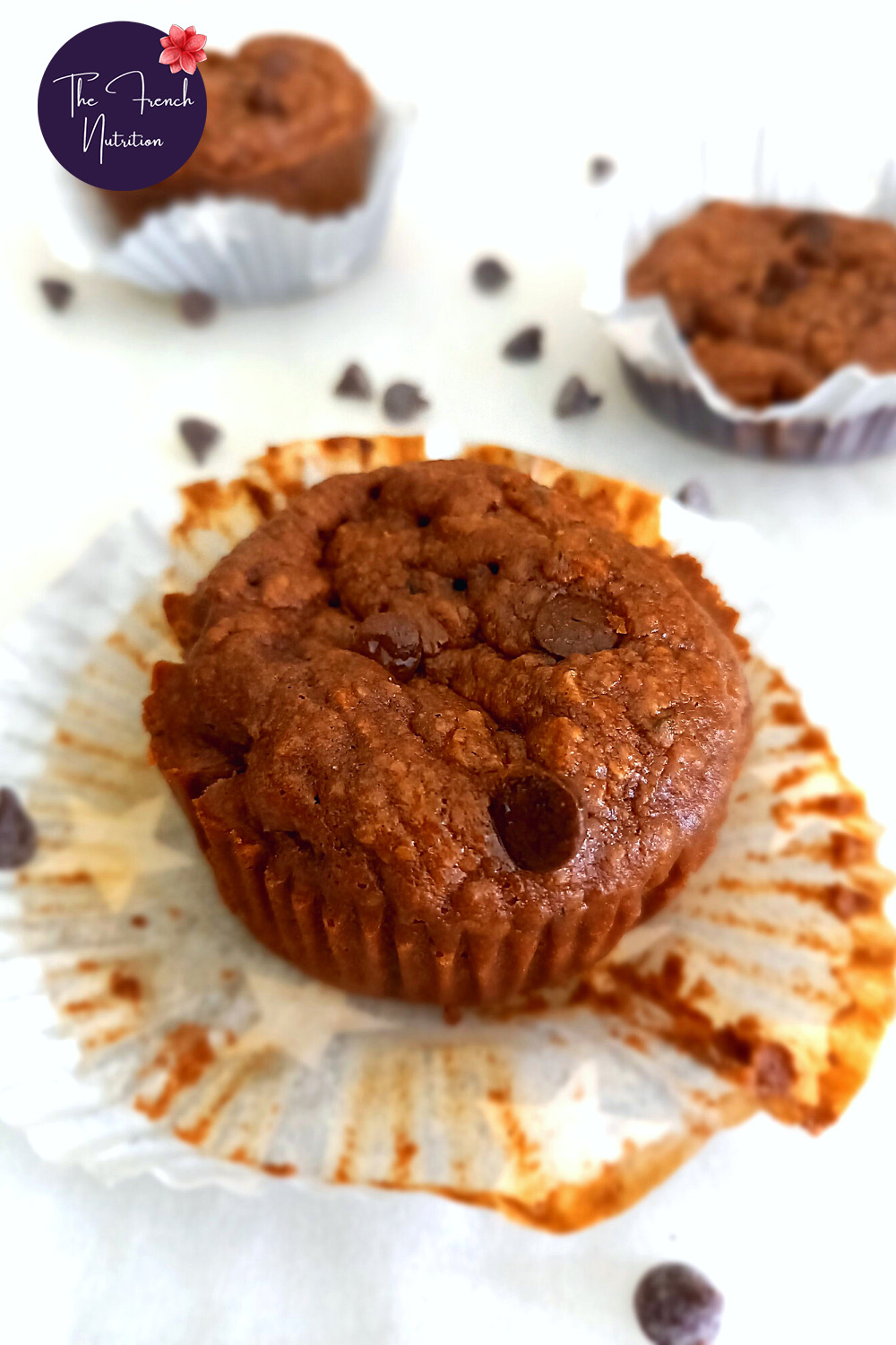 Muffins chocolat-courgette pour diabetique